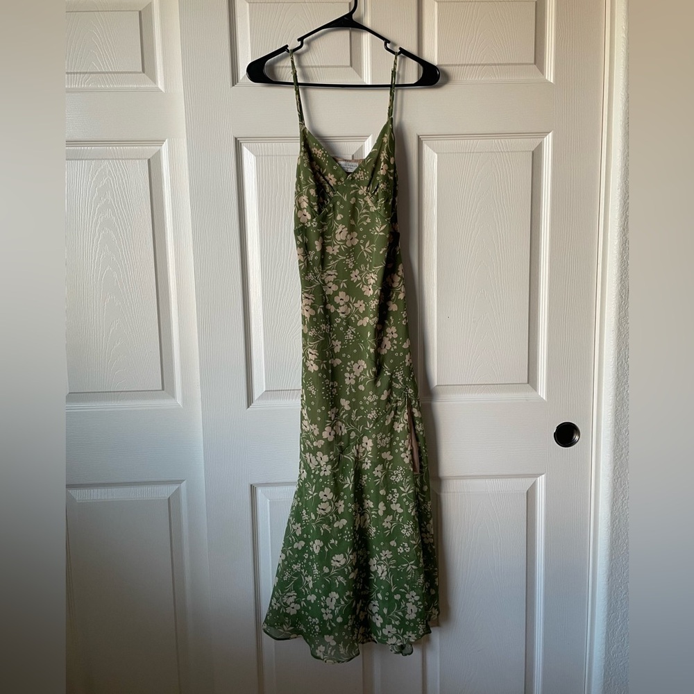 Morning Lavender Renee tie back dress